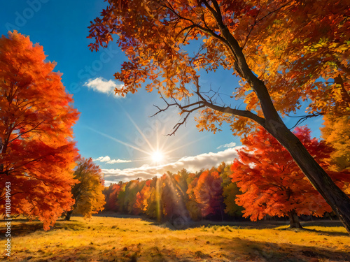 autumn in the park