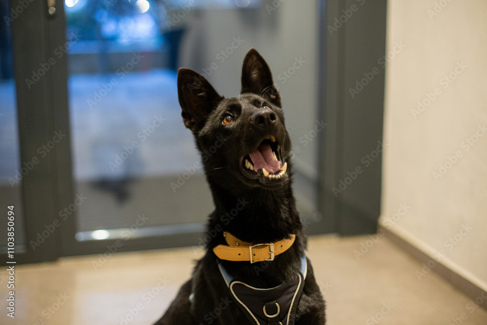 black dog