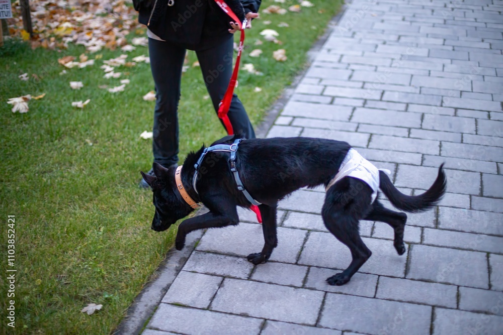 black dog
