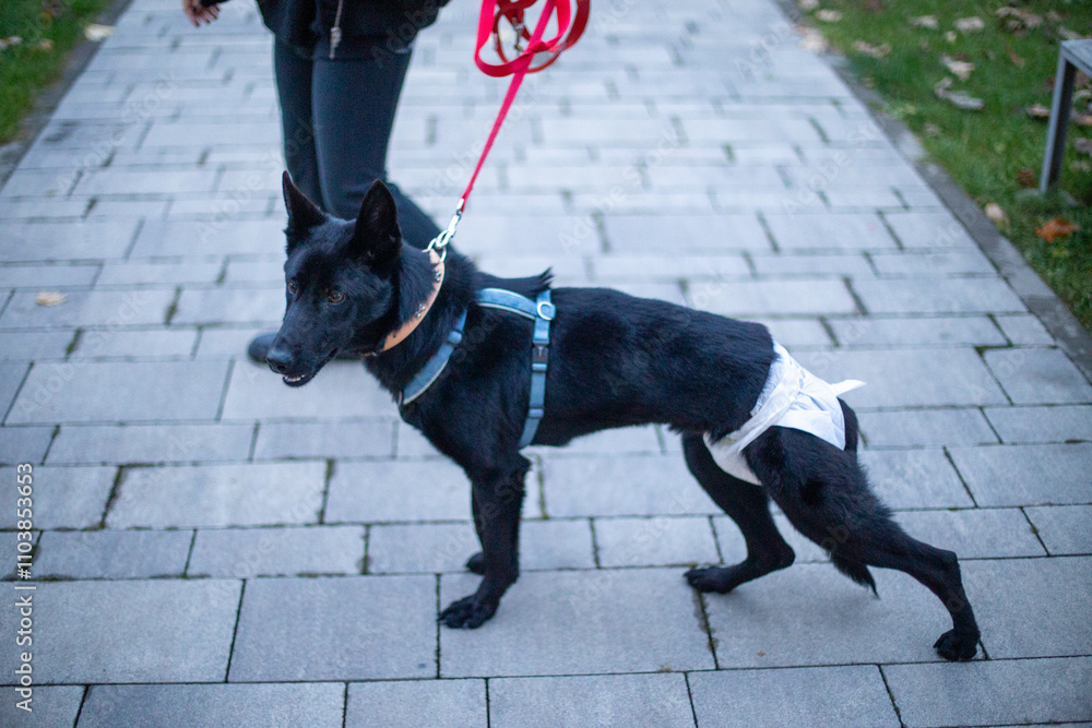 black dog