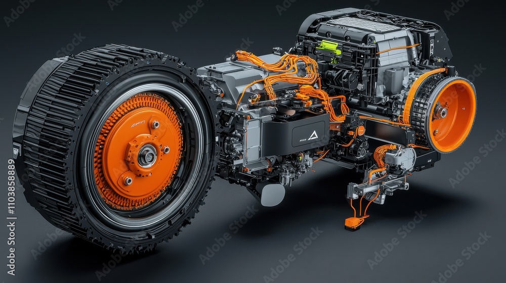 Exploring the future carbon-neutral engine design automotive industry technical blueprint high-tech environment detailed perspective sustainable innovation Exploring the future carbon-neutral engine design automotive industry technical blueprint high-tech environment detailed perspective sustainable innovation