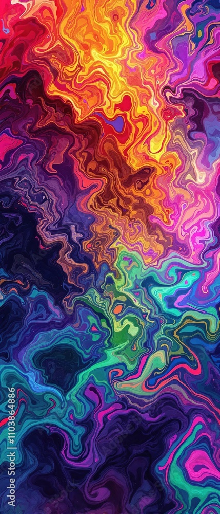 Bright abstract background with fluid color swirls creating a mesmerizing design, bright, fluid, background, swirls Bright abstract background with fluid color swirls creating a mesmerizing design, bright, fluid, background, swirls