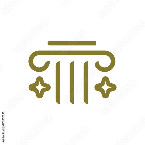 Law Logo Template Icon