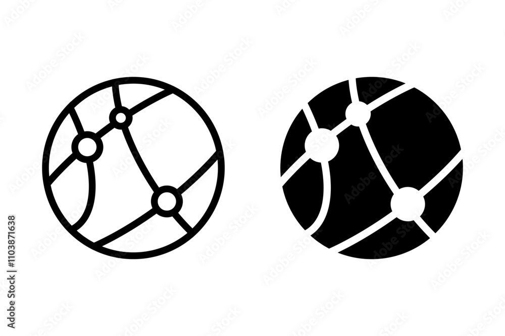 Global network icon. sign for mobile concept and web design. vector illustration Global network icon. sign for mobile concept and web design. vector illustration