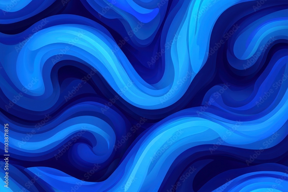 Abstract blue waves in fluid motion, creating a dynamic and calming visual effect. Abstract blue waves in fluid motion, creating a dynamic and calming visual effect.