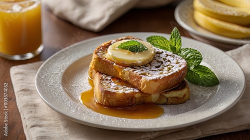 French toast for Morning Breakfast ,food , French toast