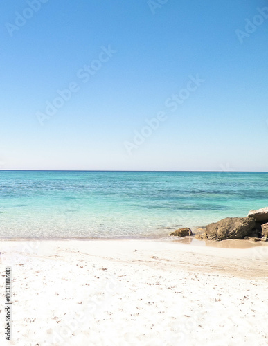 Beach in Vada, Italy.