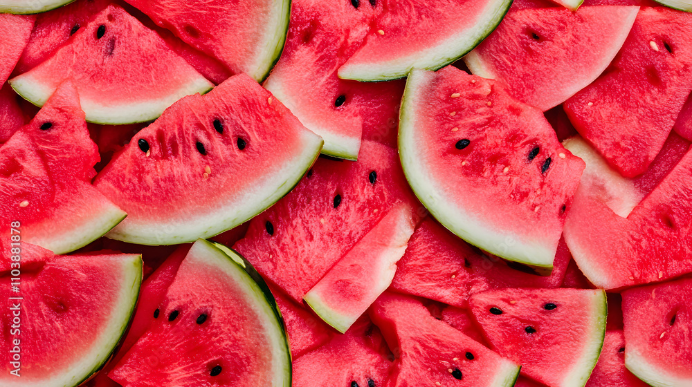 Watermelon Slices Background Image Watermelon Slices Background Image