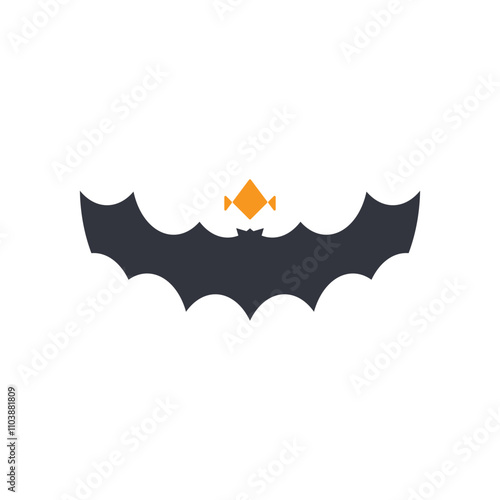 Bat Logo Template Icon