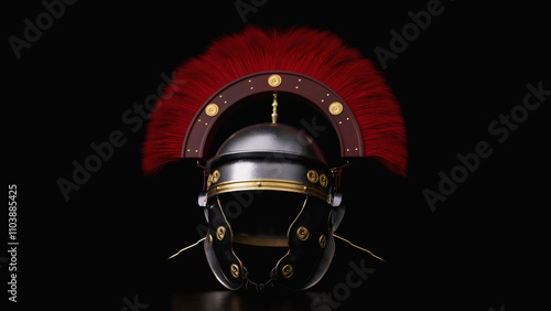 Tableau sur toile The helmet of a Roman centurion