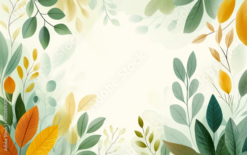 Vintage floral texture art background
