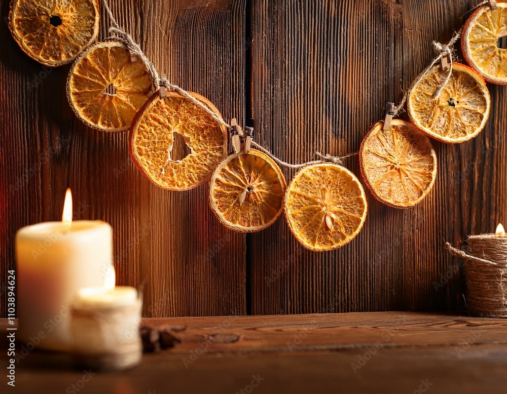 Handmade Orange Slice Holiday Decor Handmade Orange Slice Holiday Decor