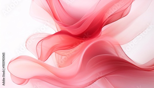 Enhance red on white background the design with pastel-colored the color scheme smoke