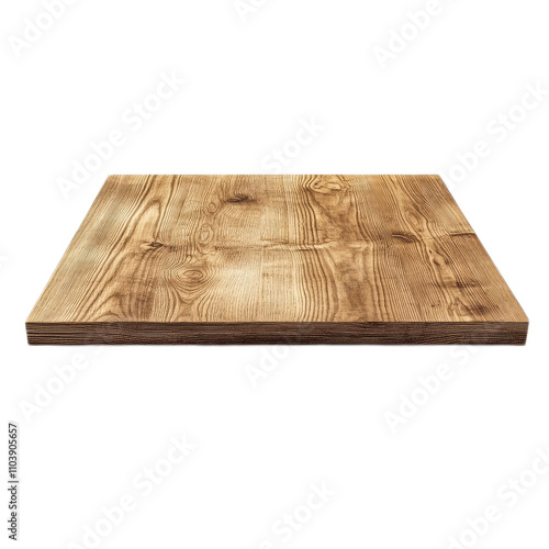 Rustic Wooden Surface for Background or Display with Natural Grain