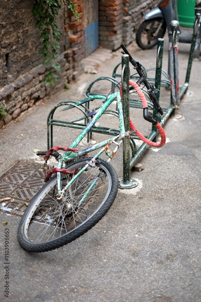 city street in Europe