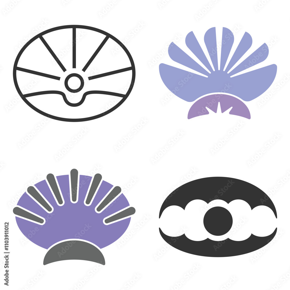 Shell Logo Template Icon Shell Logo Template Icon