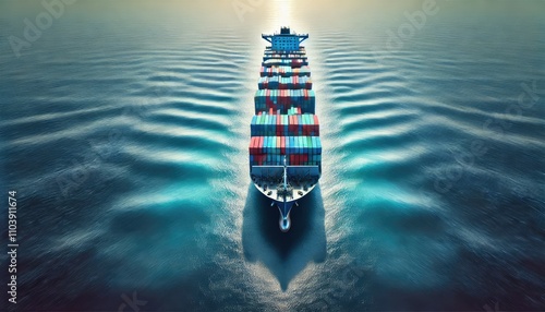 The business ship of the future World-class logistics with generation AI technology