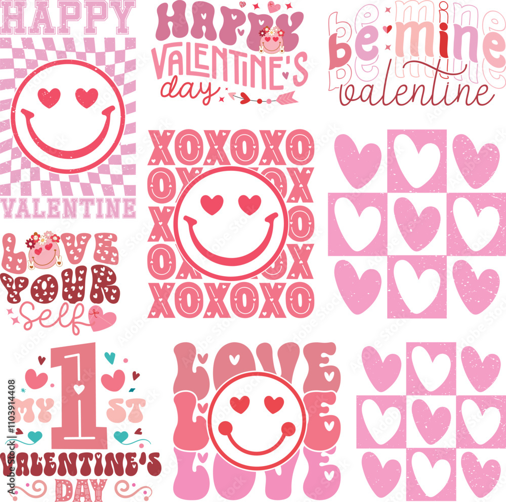 Happy Valentine's day T-shirt Design, Valentine SVG Bundle, Varsity SVG Bundle, Valentine Varsity SVG, Varsity SVG, Varsity T-shirt design, Retro Valentine SVG, retro Varsity SVG, Love Heart Vector Happy Valentine's day T-shirt Design, Valentine SVG Bundle, Varsity SVG Bundle, Valentine Varsity SVG, Varsity SVG, Varsity T-shirt design, Retro Valentine SVG, retro Varsity SVG, Love Heart Vector
