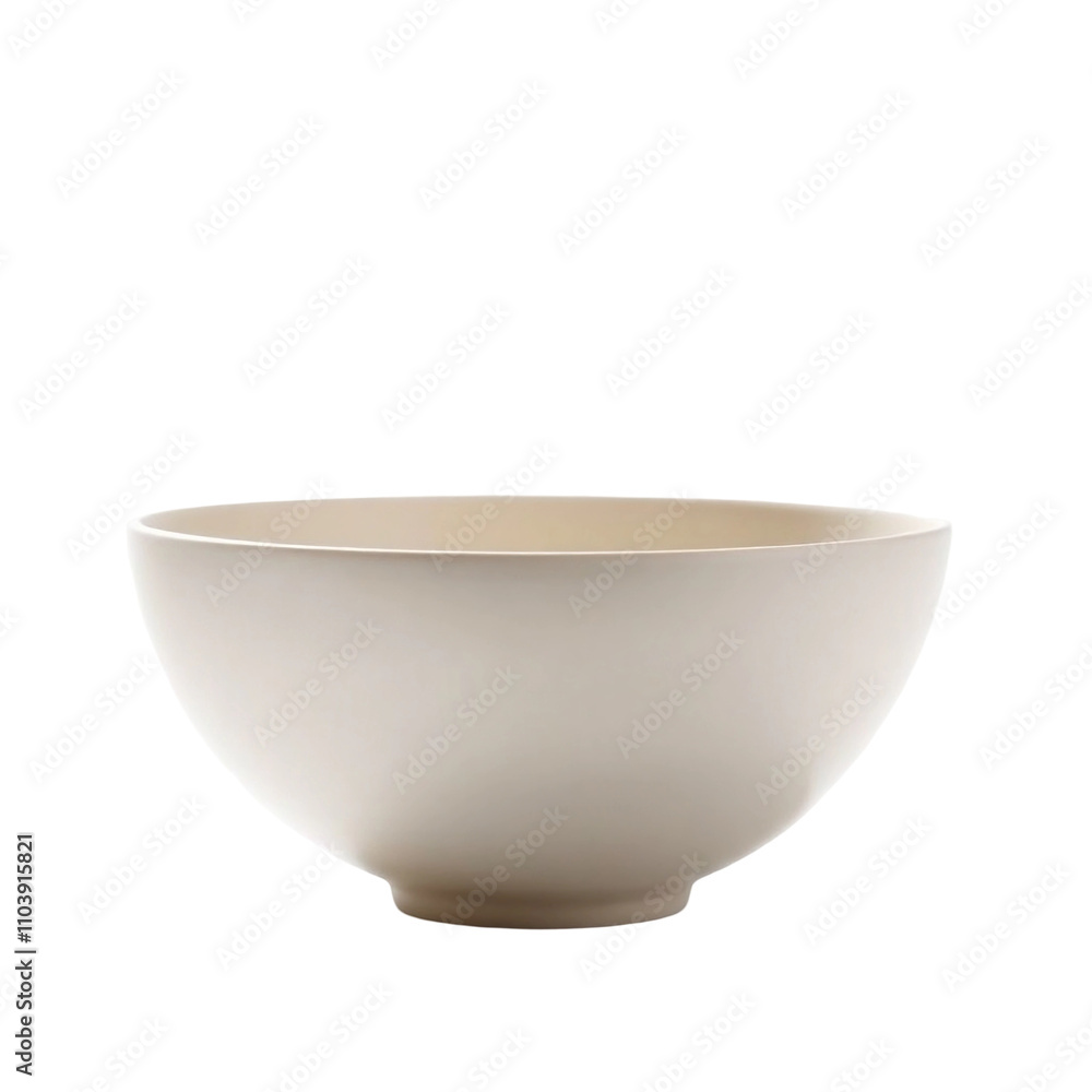 empty ceramic bowl isolated on white background empty ceramic bowl isolated on white background
