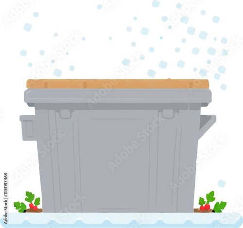 Dumpster Metal Waste Removal Bin