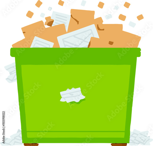 Dumpster Garbage Utility Rubbish Bin