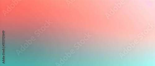 Blurred gradient Light Coral and Light Aqua and Blush background