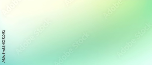 Blurred gradient Light Green and Light Aqua and Pale Lemon background