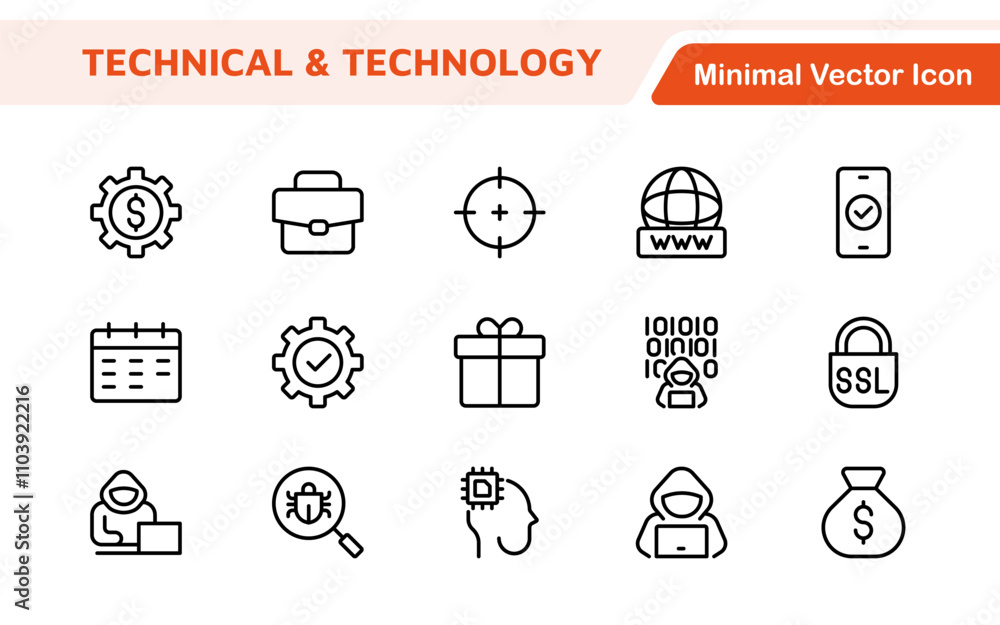 Technology and Development Icon Set. Modern and innovative icons tailored for tech apps and projects, perfect for showcasing development tools, software solutions, and cutting-edge technologies. Technology and Development Icon Set. Modern and innovative icons tailored for tech apps and projects, perfect for showcasing development tools, software solutions, and cutting-edge technologies.
