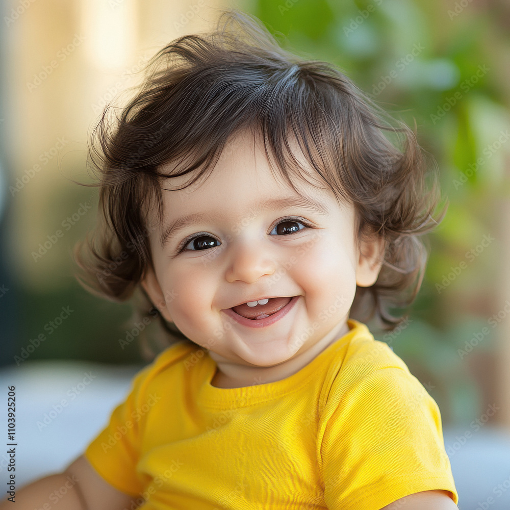 close up of little indian baby smiling close up of little indian baby smiling