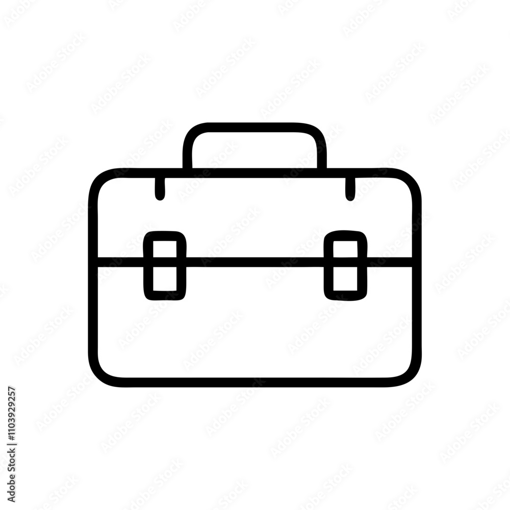 Good icon of a professional briefcase
Good icon of a professional briefcase