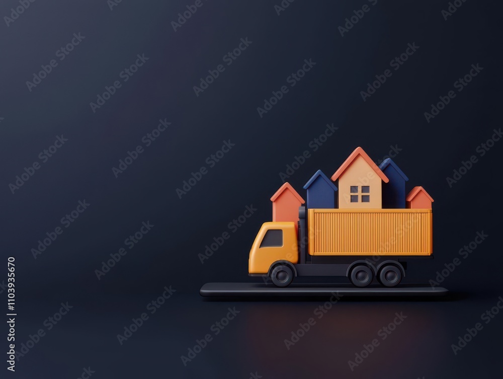inventory management concept. Inventory scanner updating database in real-time, handheld technology, 3D illustration inventory management concept. Inventory scanner updating database in real-time, handheld technology, 3D illustration