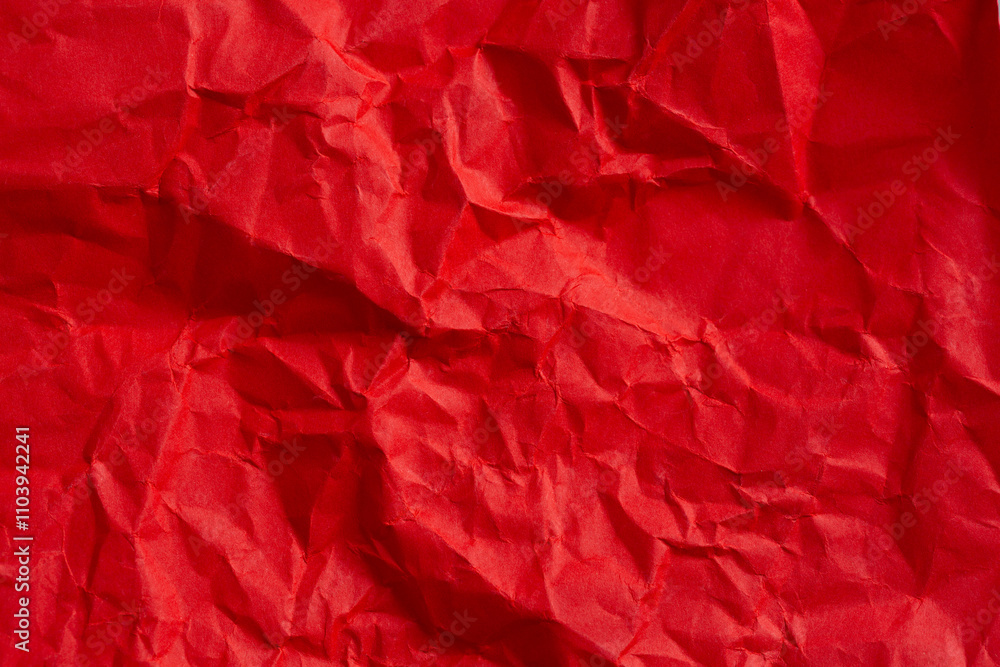 Red crumpled paper texture,Red crumpled paper textured background. Red crumpled paper texture,Red crumpled paper textured background.