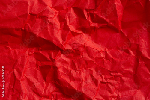 Wallpaper Mural Red crumpled paper texture,Red crumpled paper textured background. Torontodigital.ca