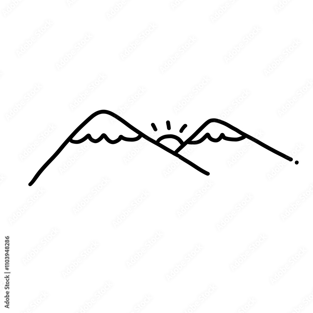 Mountain icon Mountain icon