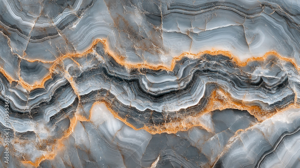 Gray and orange marble pattern showcasing natural stone textures and formations Gray and orange marble pattern showcasing natural stone textures and formations