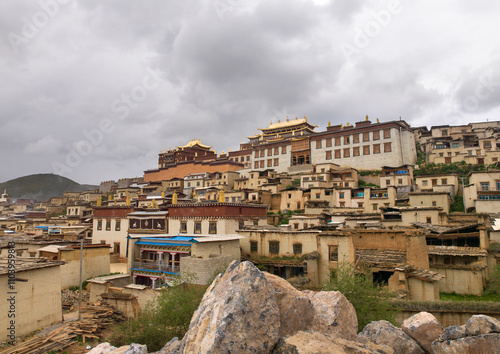 Gadain Sumzanling Monastery, Zhongdian, Yunnan Province, China photo