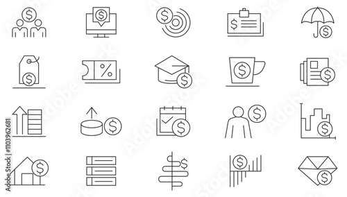 Employee Benefits line icon set. Reward, bonus, loyalty, star, winner, award, employee, bonuses, paid leave, maternity leave, pension, line icon set. UI thin line icon pack.