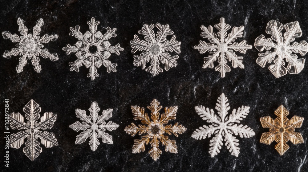 Magnificent Snowflakes: A Close-Up Look at Nature's Delicate Crystals Magnificent Snowflakes: A Close-Up Look at Nature's Delicate Crystals