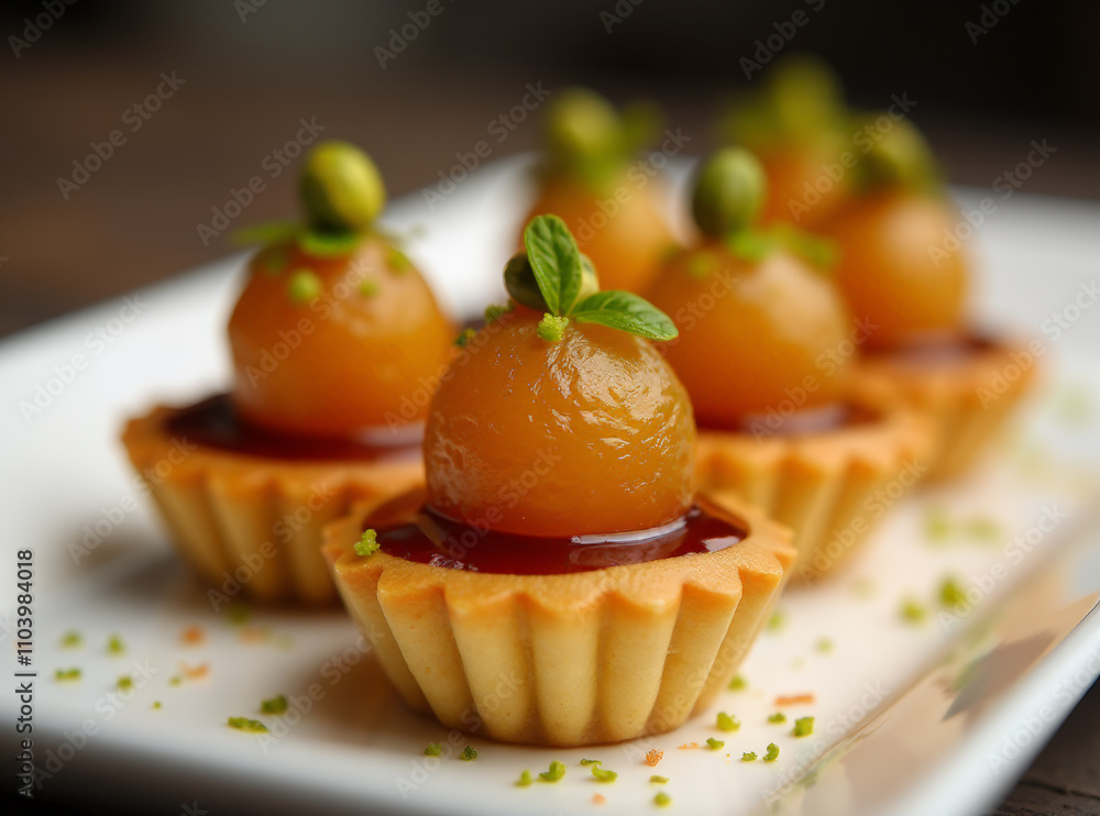 Gulab Jamun Toffee Tartlets, Fusion menu ideas, desserts foods fusion Gulab Jamun Toffee Tartlets, Fusion menu ideas, desserts foods fusion