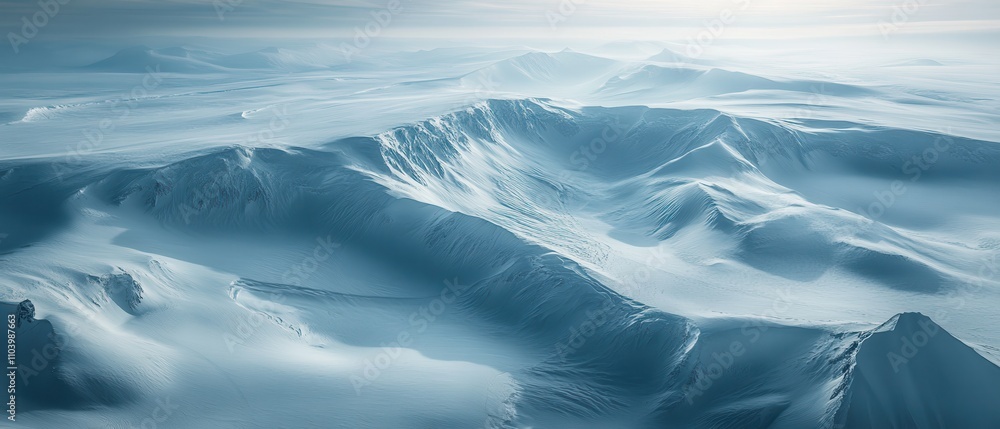 Dramatic waves illuminated by mysterious light create a surreal underwater landscape during a deep ocean exploration Dramatic waves illuminated by mysterious light create a surreal underwater landscape during a deep ocean exploration