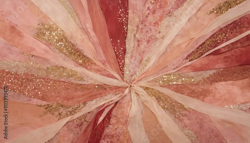 An abstract canvas of gentle reds, rose gold, and blush tones, with faint brushstrokes	
