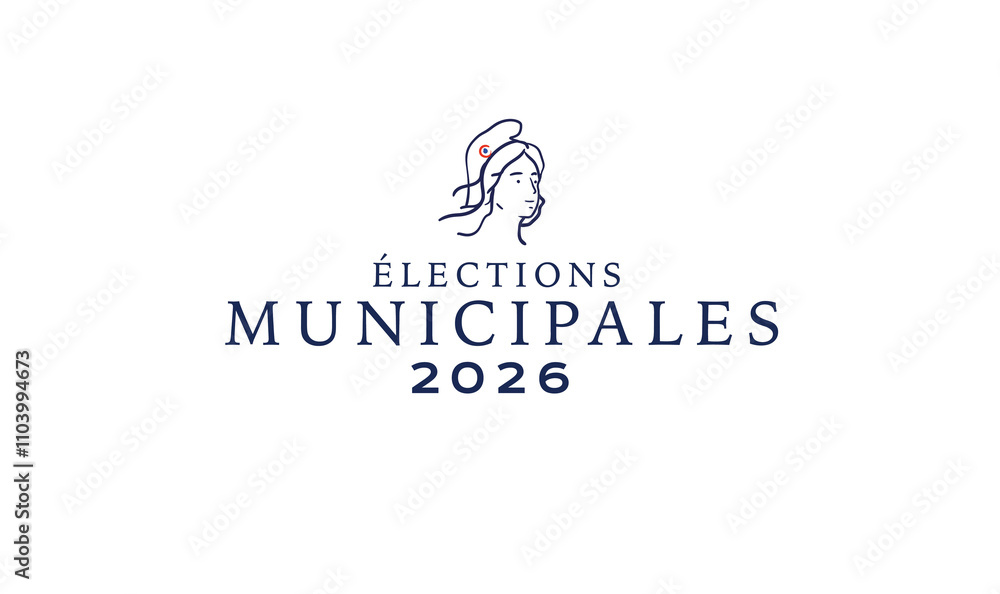 Fototapeta premium élections municipales 2026 en France