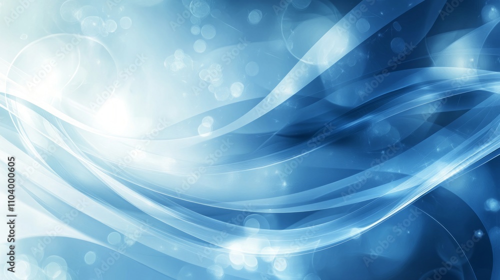 Abstract Blue Wave Background Design Abstract Blue Wave Background Design