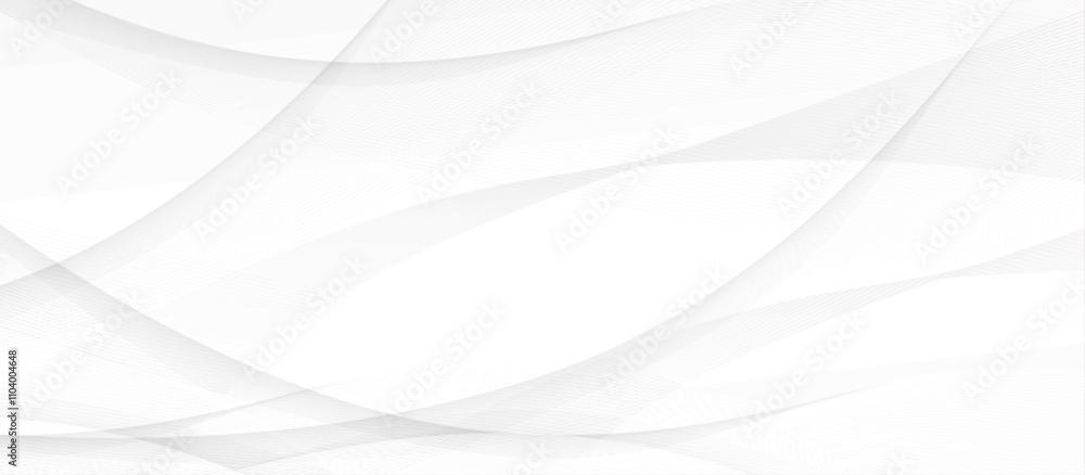 Abstract white background with grey smoke blend wave lines and technology background. Technology flow grid blend curve wave line digital isolated energy, music dynamic gradient thin digital line. Abstract white background with grey smoke blend wave lines and technology background. Technology flow grid blend curve wave line digital isolated energy, music dynamic gradient thin digital line.