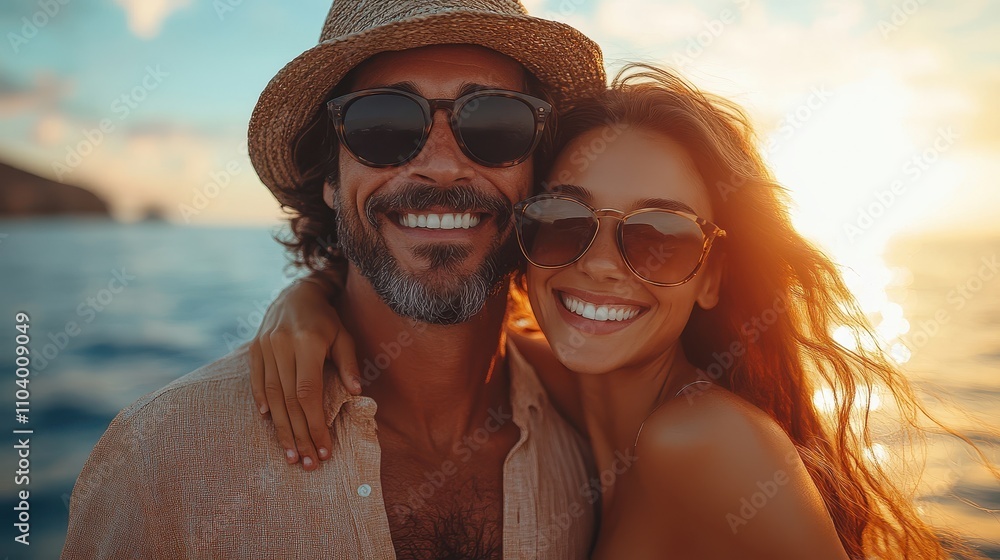 Family piggybacking on the beach, enjoying a fun and relaxing summer holiday Family piggybacking on the beach, enjoying a fun and relaxing summer holiday