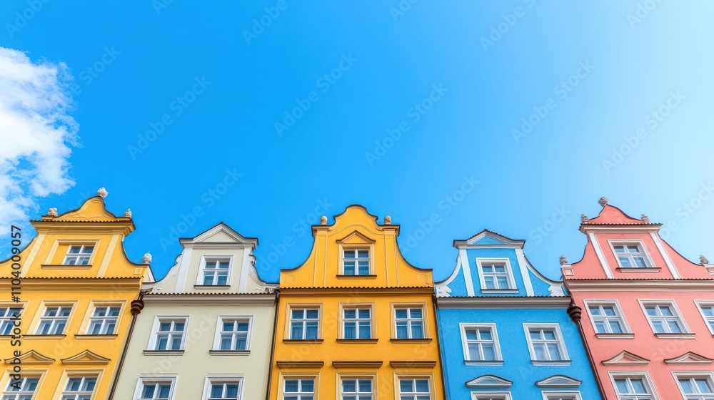 Fototapeta premium travel and culture concept. A boutique hotel in Prague, designed with Baroque and Gothic influences, giving travelers a sense of the city's history