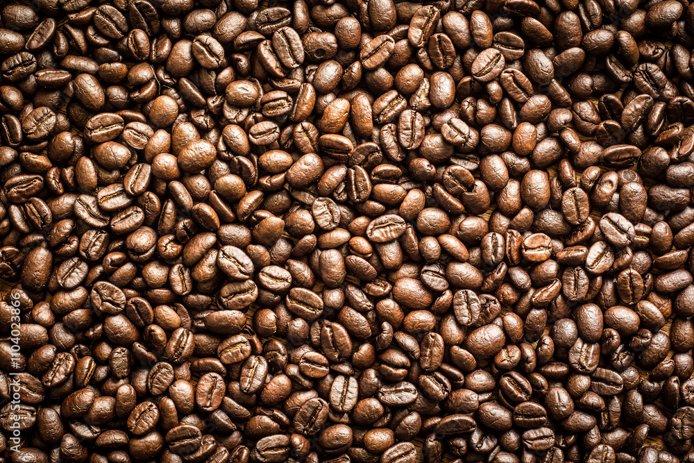 Obraz premium coffee beans background