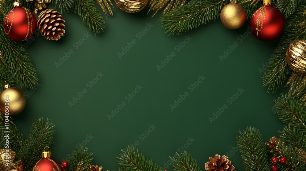 A festive display of vibrant Christmas decorations, featuring shimmering ornaments nestled among lush pine cones, evoking a warm holiday spirit. A festive display of vibrant Christmas decorations, featuring shimmering ornaments nestled among lush pine cones, evoking a warm holiday spirit.