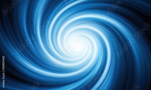 Blue Vortex Background Abstract Swirl Design