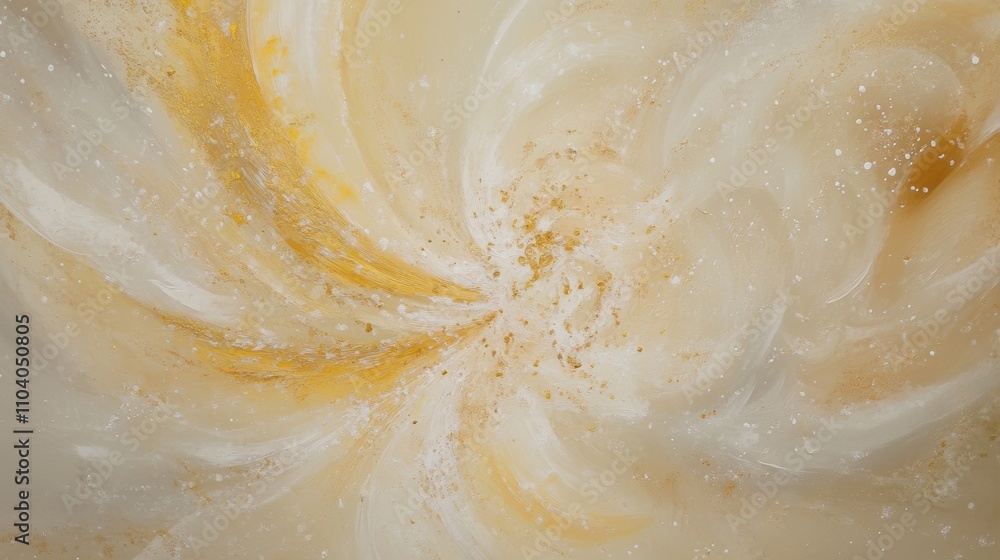 A swirling vortex of golden and amber particles, twisting and blending into soft trails of white and beige. The composition feels both energetic and dreamlike, like a mirage caught in motion. A swirling vortex of golden and amber particles, twisting and blending into soft trails of white and beige. The composition feels both energetic and dreamlike, like a mirage caught in motion.
